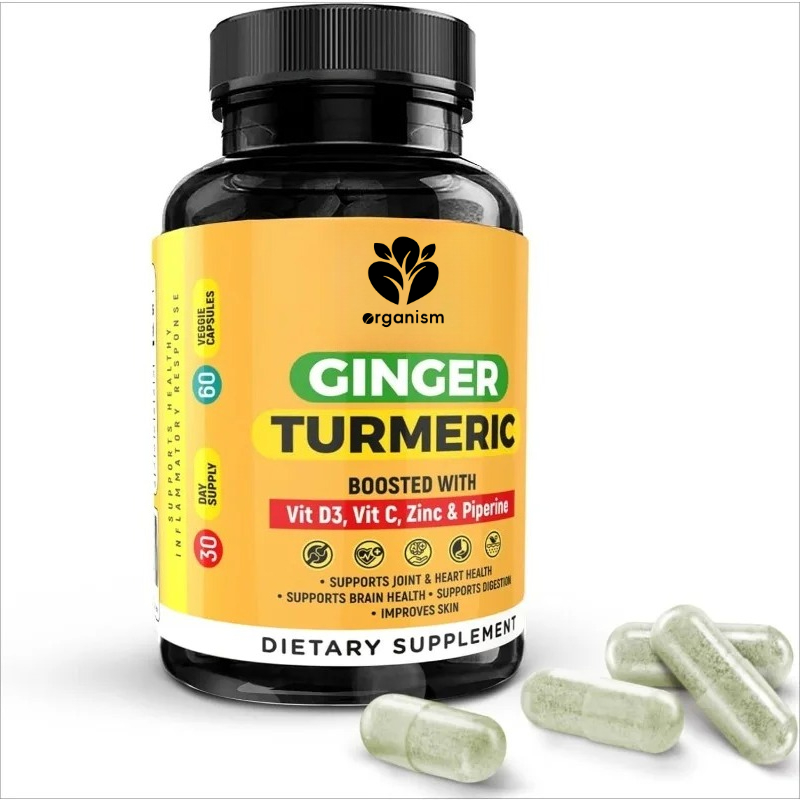 Suplementy z kurkumą, piperyną – Turmeric Curcumin Capsule recenzja i cena