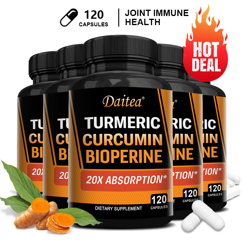 Kurkuma z kurkuminą i BioPerin – Turmeric Curcumin Capsule recenzja i cena