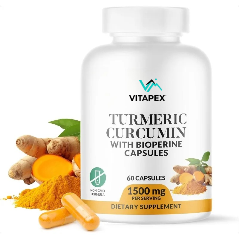 Kurkuma, Kurkumina i BioPerine – Turmeric Curcumin Capsule recenzja i cena